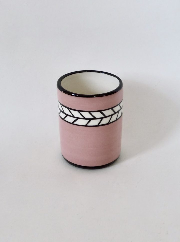 Mug artisanal rose